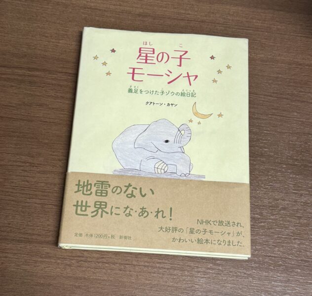 義足をつけた小ゾウの絵日記🐘のアイキャッチ画像